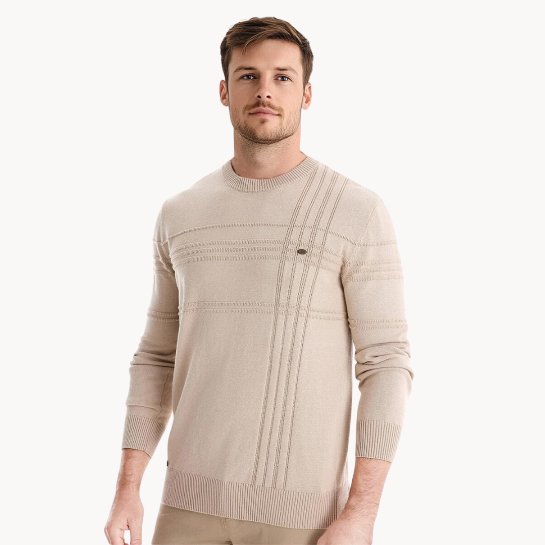 Grzegorz | Retro Style Sweater 