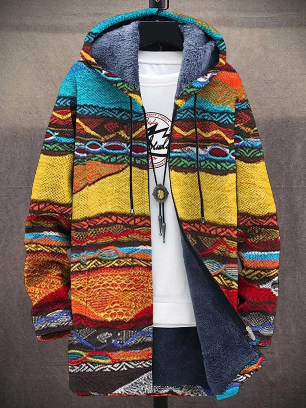 Pola - Luxury cardigan inspired by art 