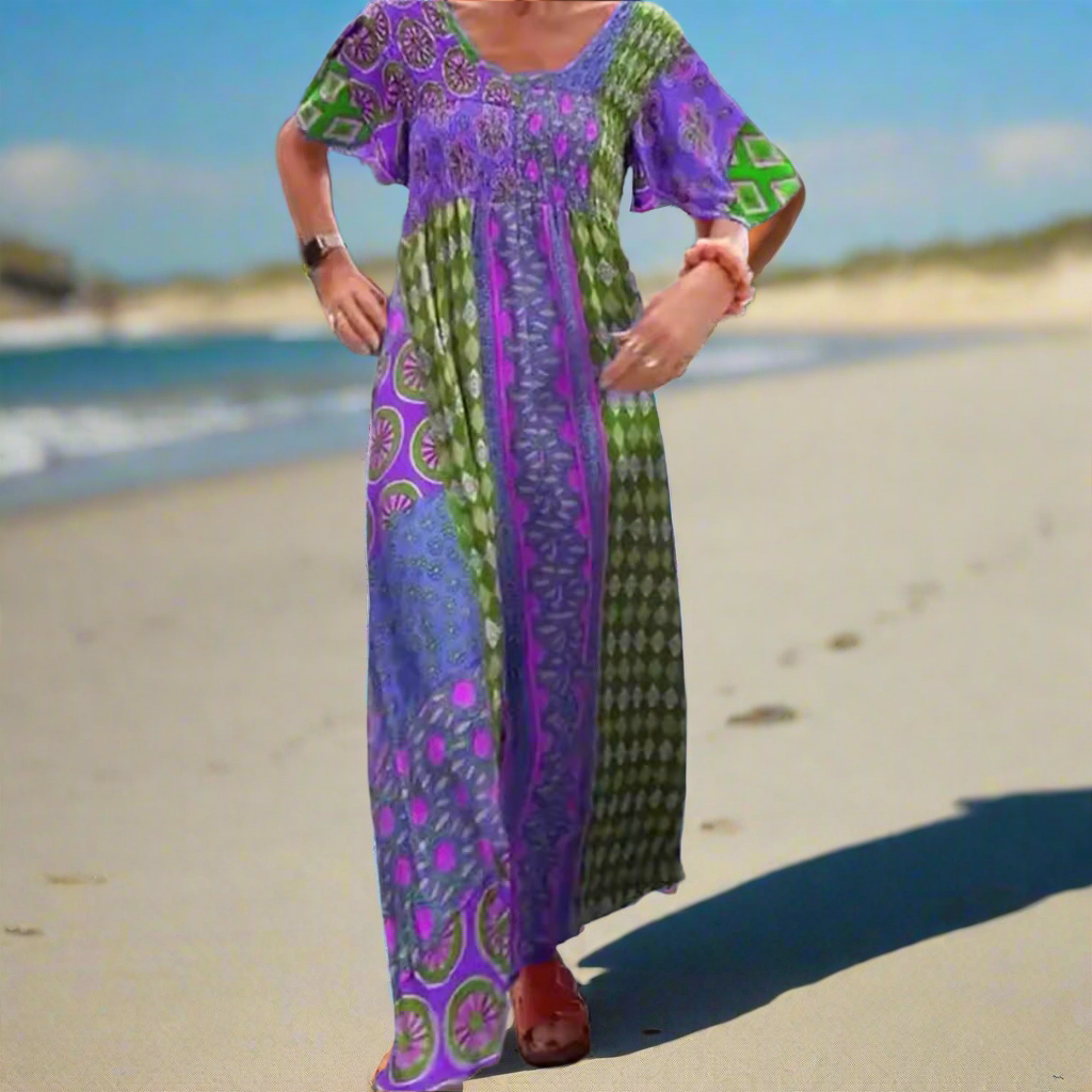 PURPLE – ELEGANT LONG DRESS