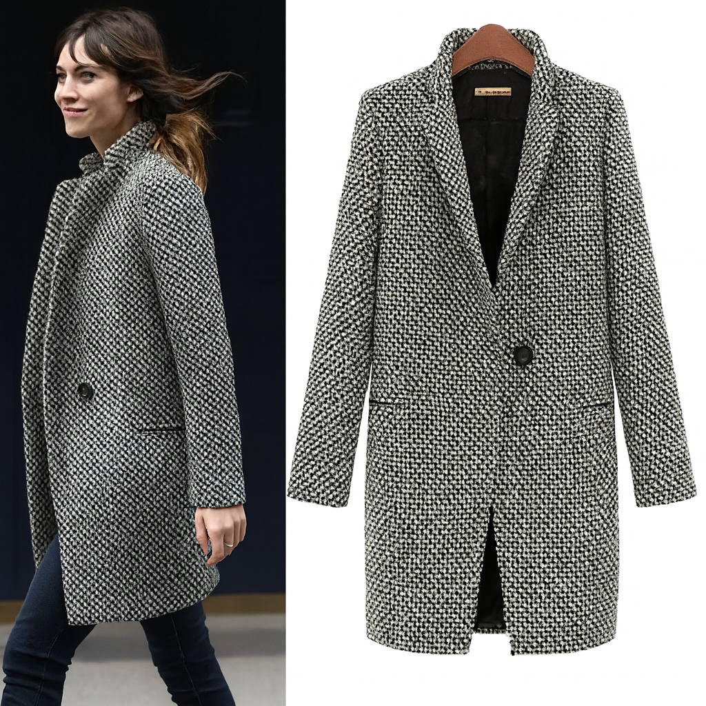 Claudia | Stylish Vintage-Style Coat 