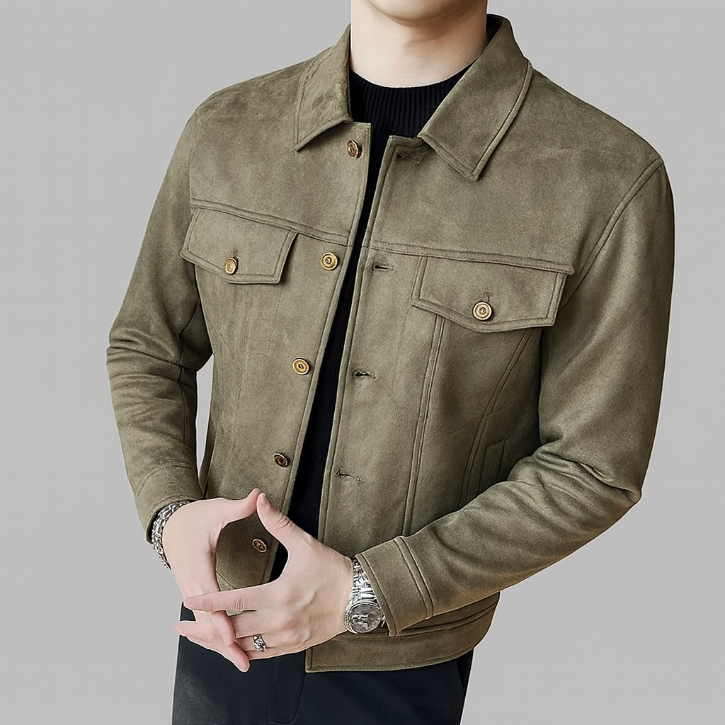 ELWIN | CARLTON SUEDE JACKET