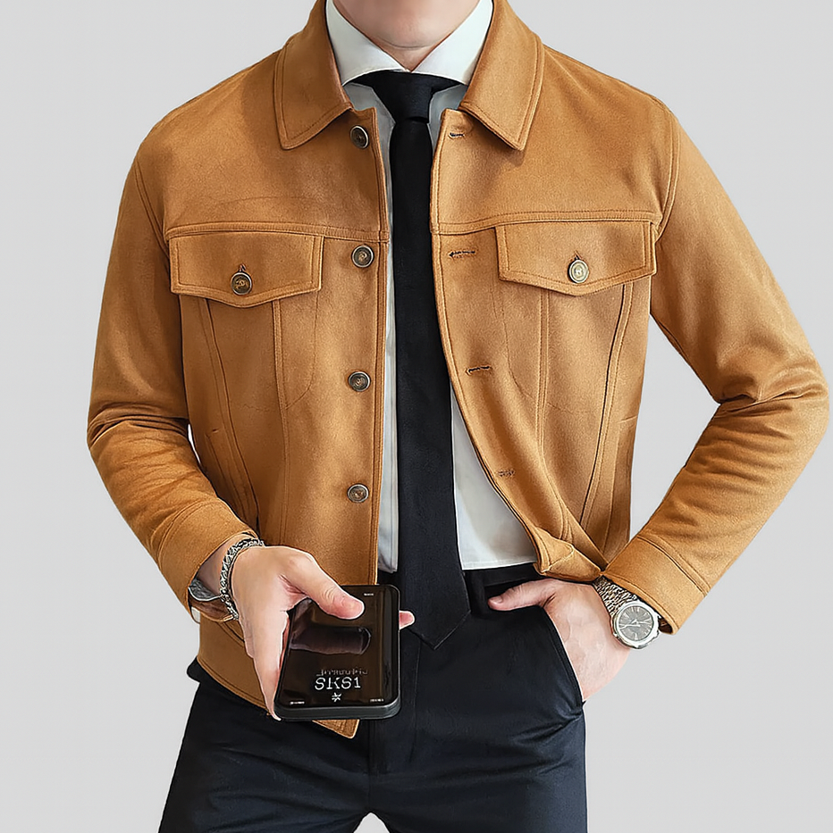 ELWIN | CARLTON SUEDE JACKET
