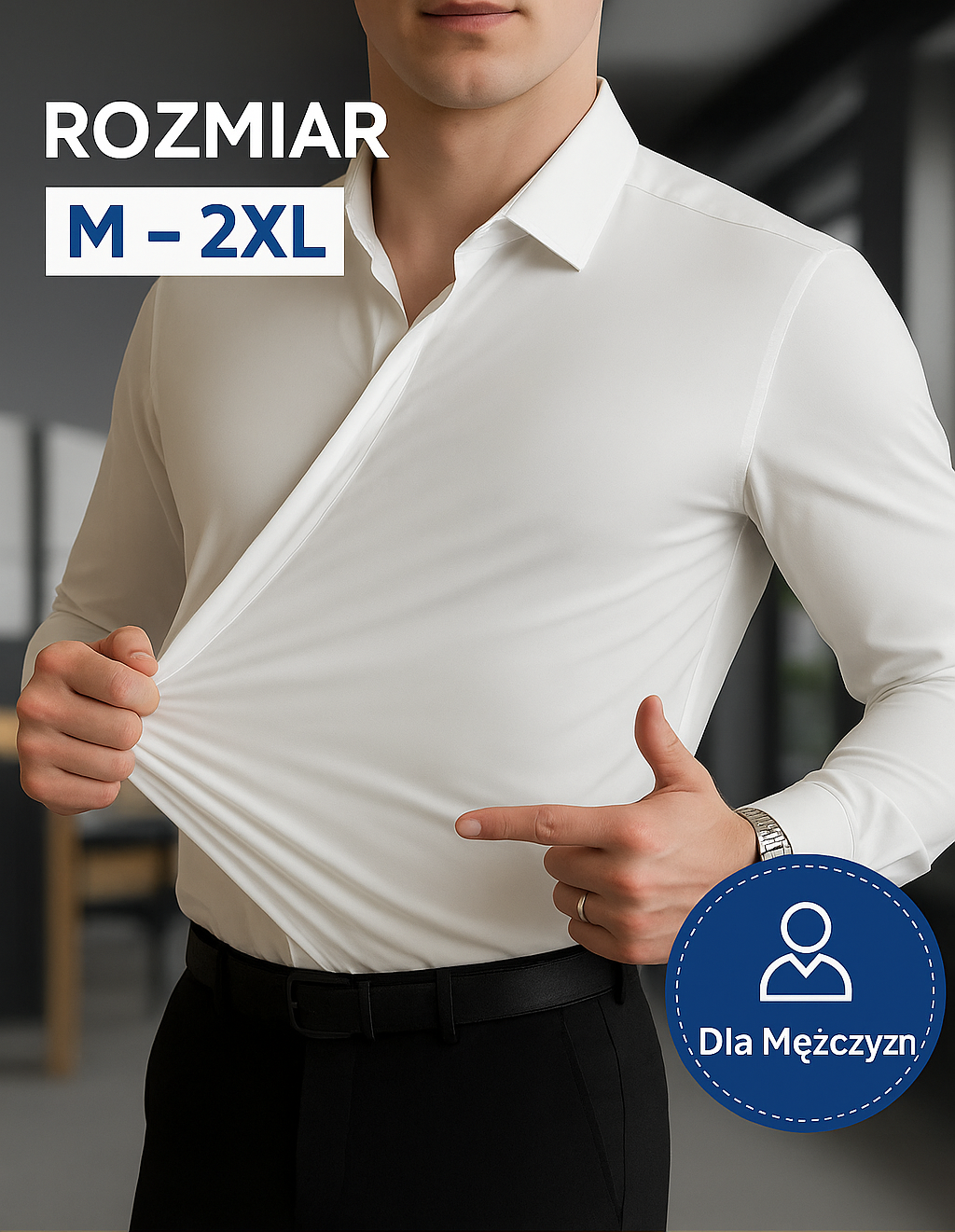 Sam | Wrinkle-resistant shirt