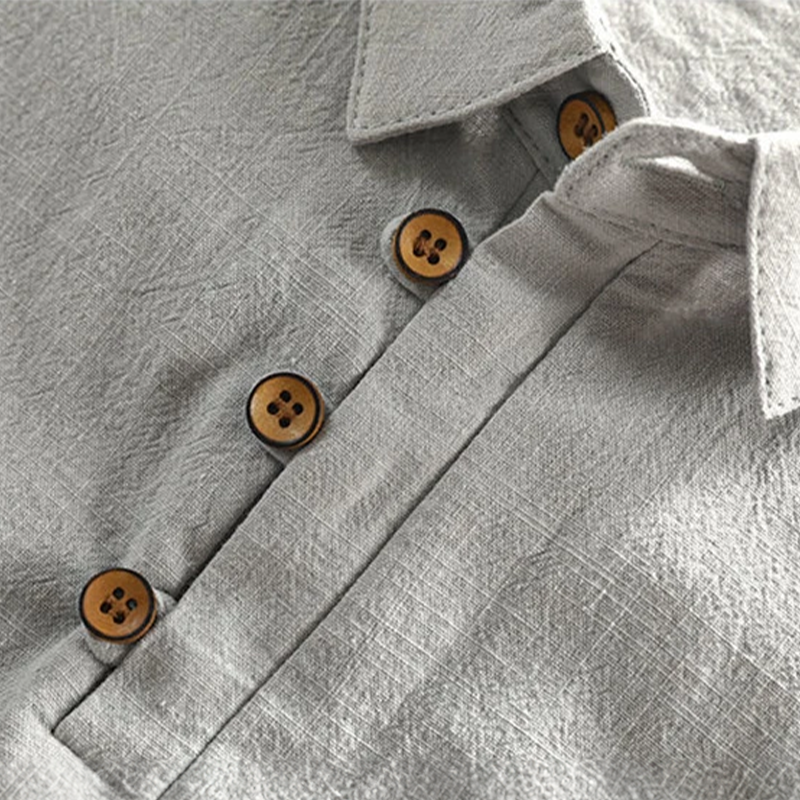 Amalfi - Linen polo shirt