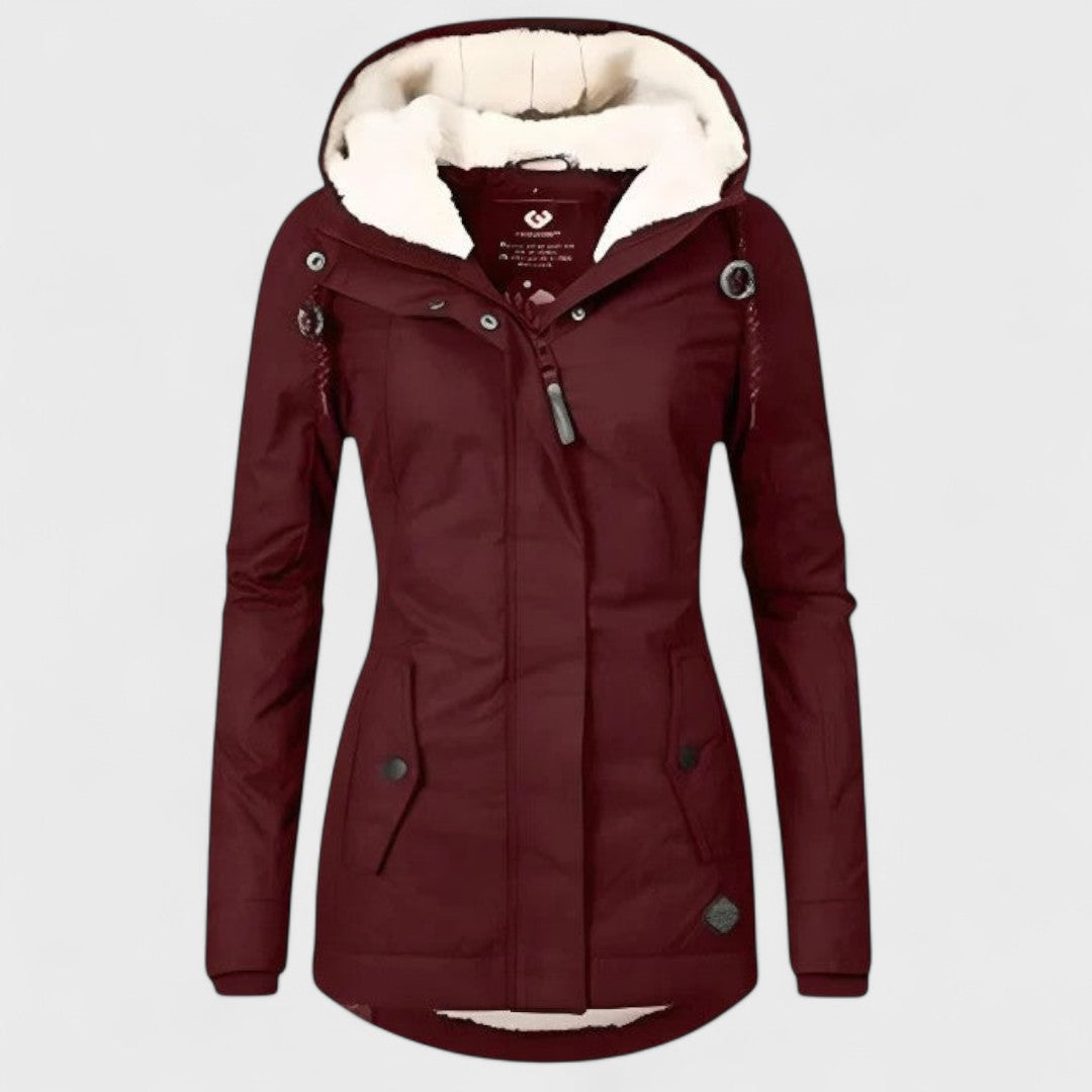 Sandra | winter jacket with wool lining
