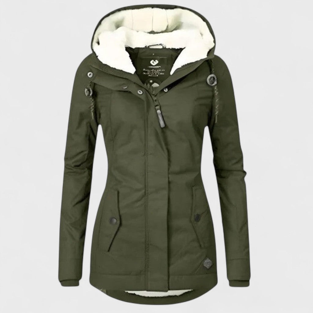 Sandra | winter jacket with wool lining