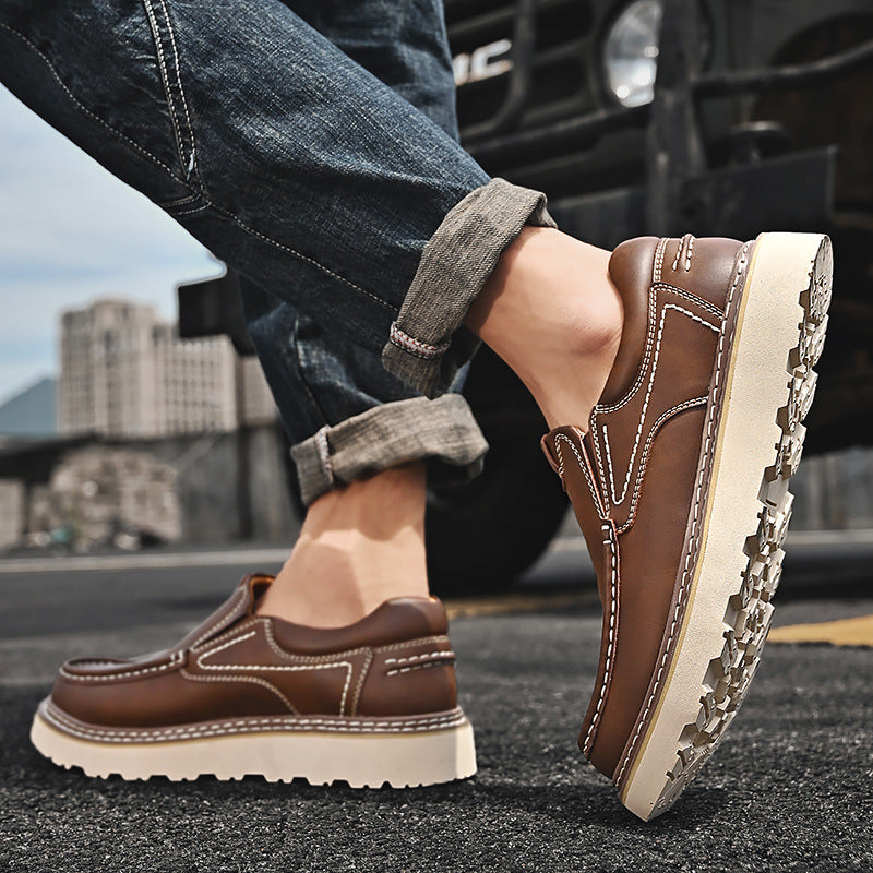 Monza | Leather moccasins