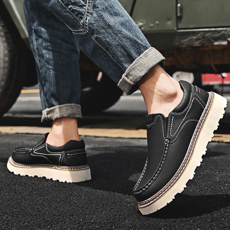 Monza | Leather moccasins