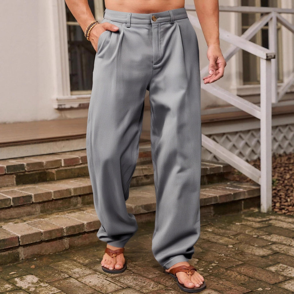 NICCO | WIDE-LEG LINEN PANTS