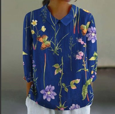 ISOLA FLORAL BLOUSE