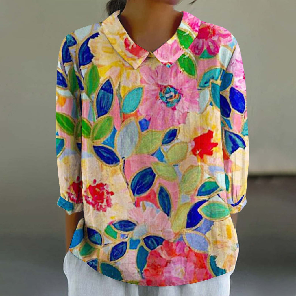 ISOLA FLORAL BLOUSE