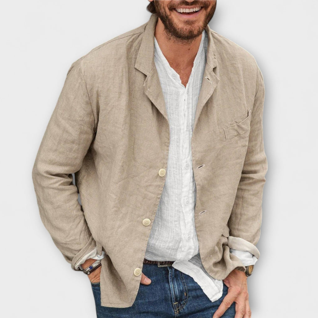 Luca | Elegant Linen Blazer