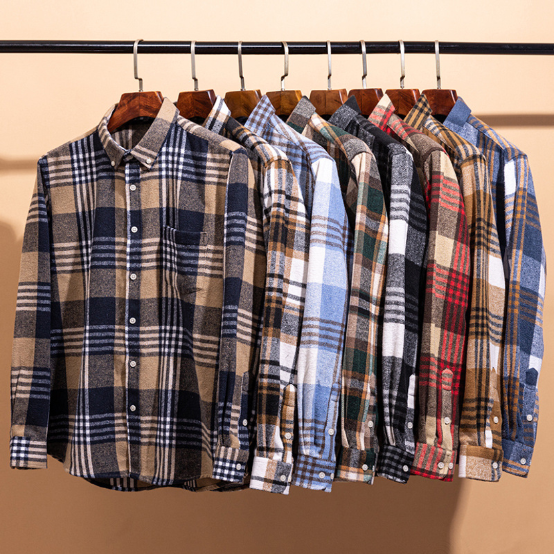 Bart | Retro Style Flannel