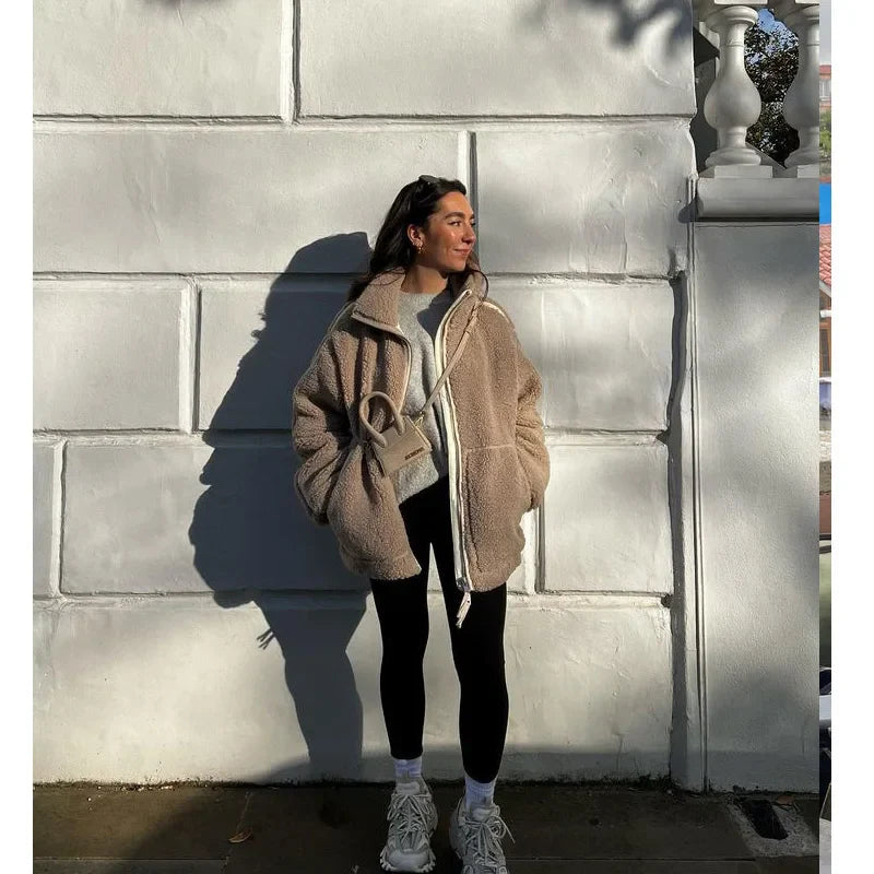 Paula | Soft plush jacket 