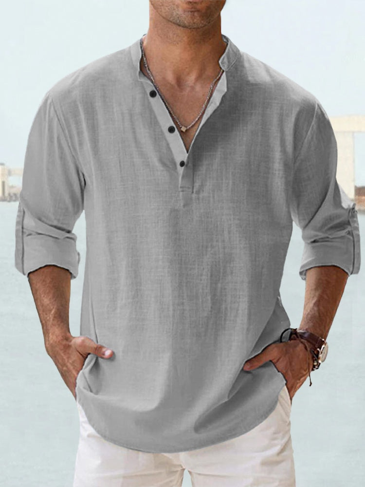 Liem - Breathable linen shirt