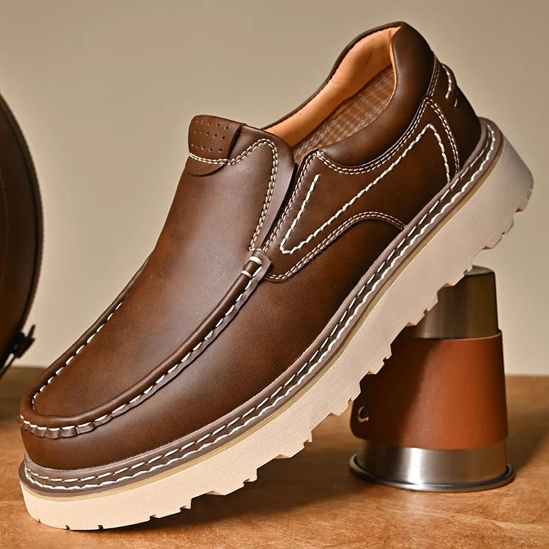 Monza | Leather moccasins