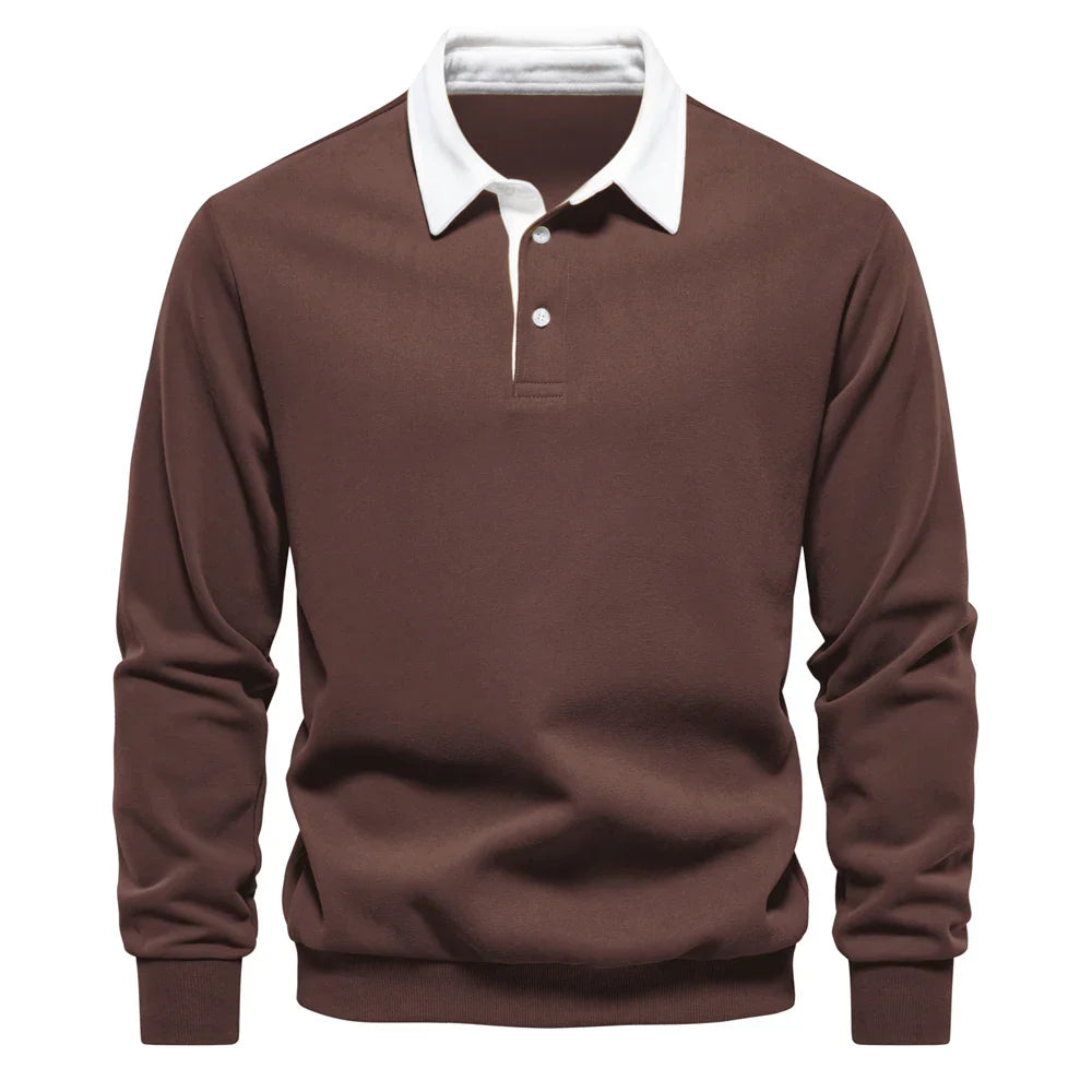 Stefan | retro long-sleeve shirt