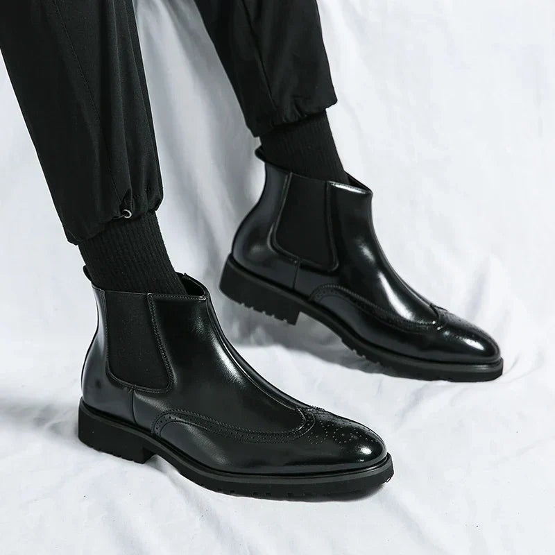 Dwight | Chelsea Ankle Boots made of Faux Leather