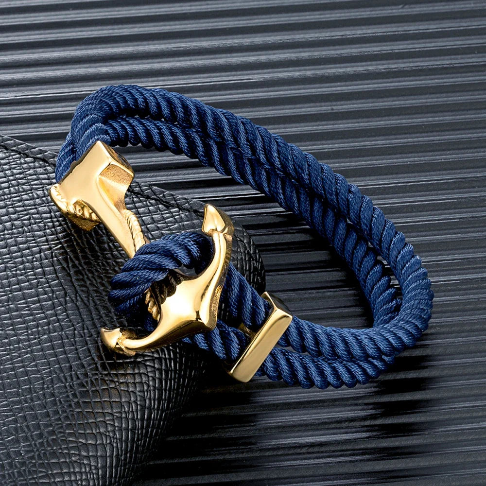 Retro Anchor Bracelet