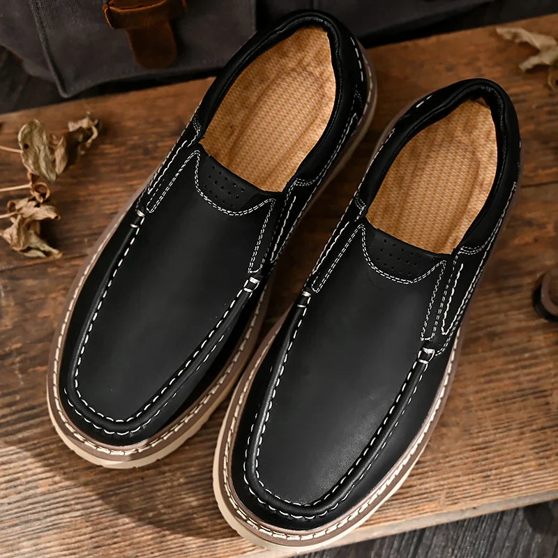 Monza | Leather moccasins