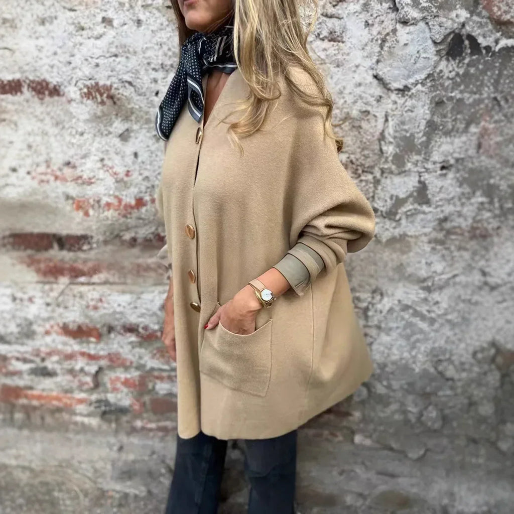 Georgia - Classic Autumn Cardigan