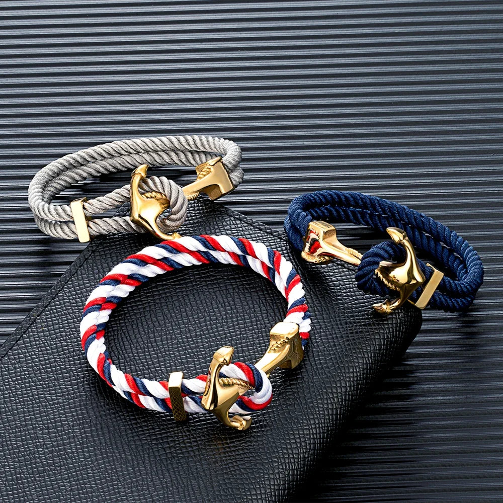 Retro Anchor Bracelet