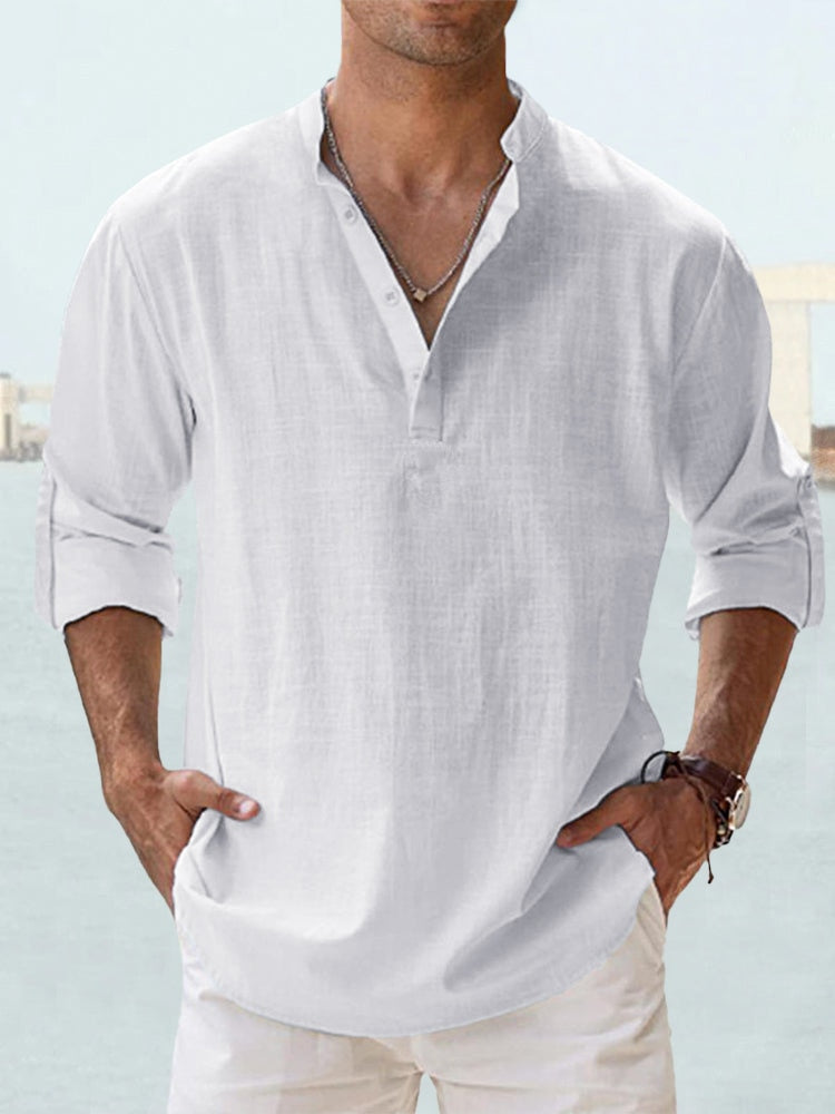 Liem - Breathable linen shirt
