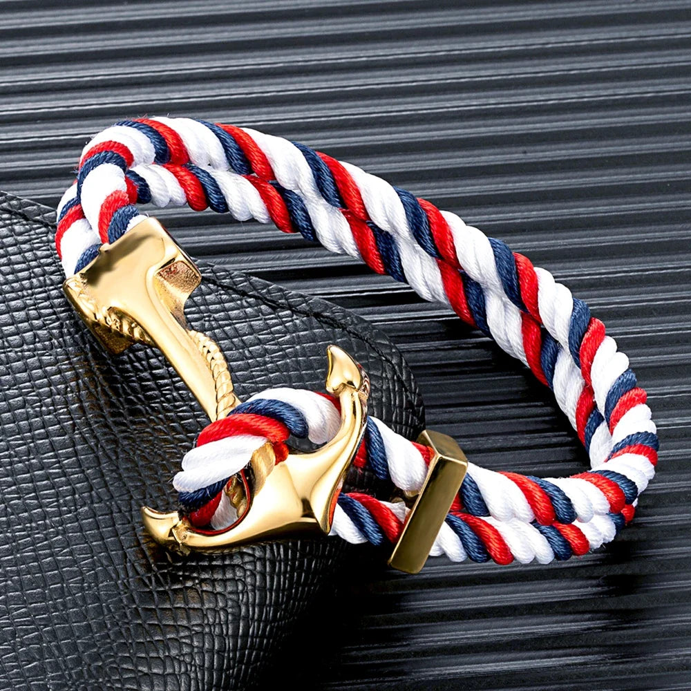 Retro Anchor Bracelet