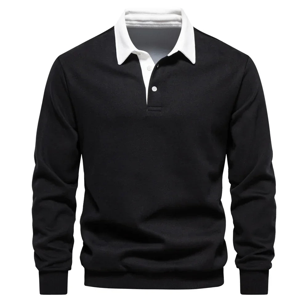 Stefan | retro long-sleeve shirt