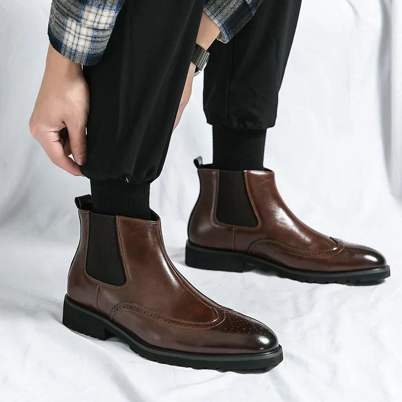 Dwight | Chelsea Ankle Boots made of Faux Leather