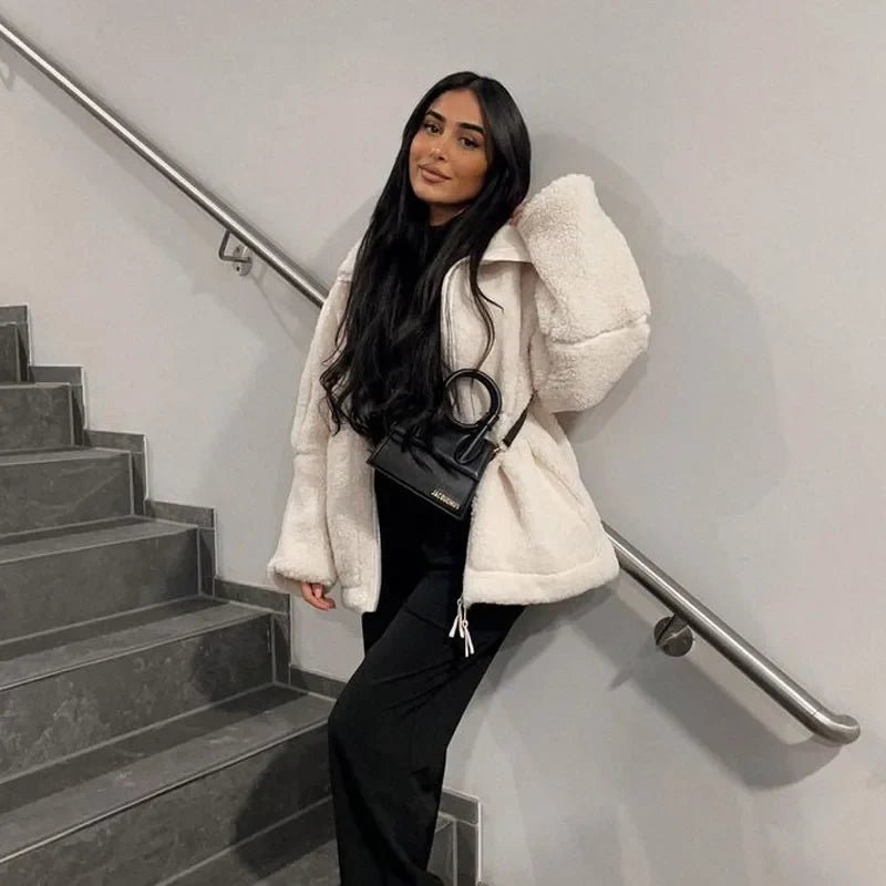 Paula | Soft plush jacket 