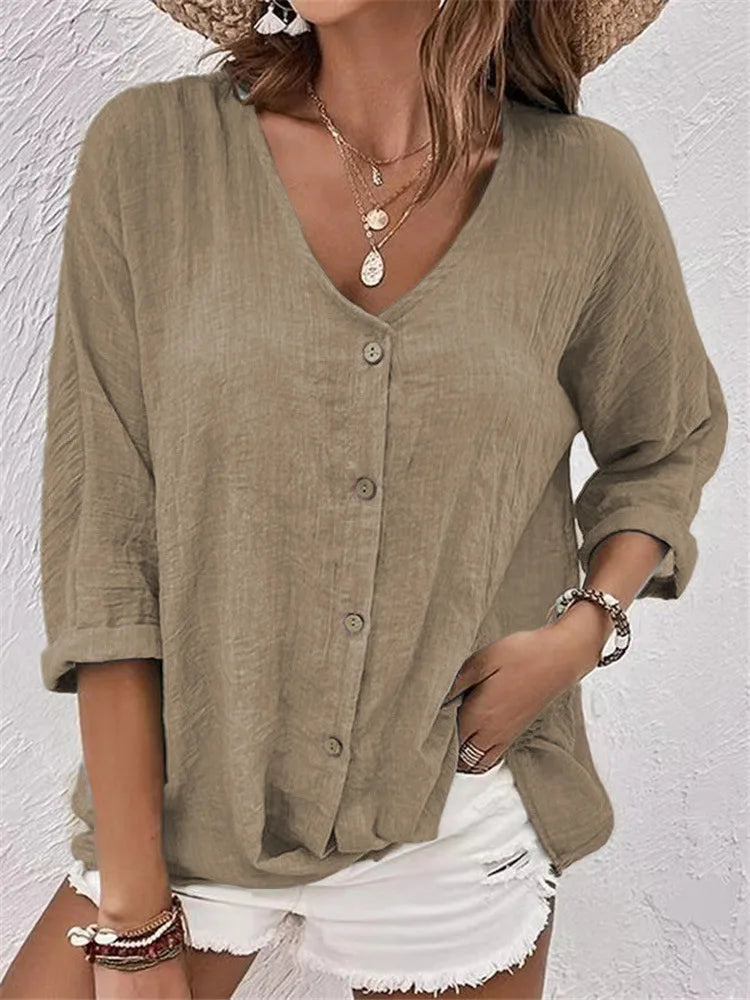 Alana - Linen Shirt