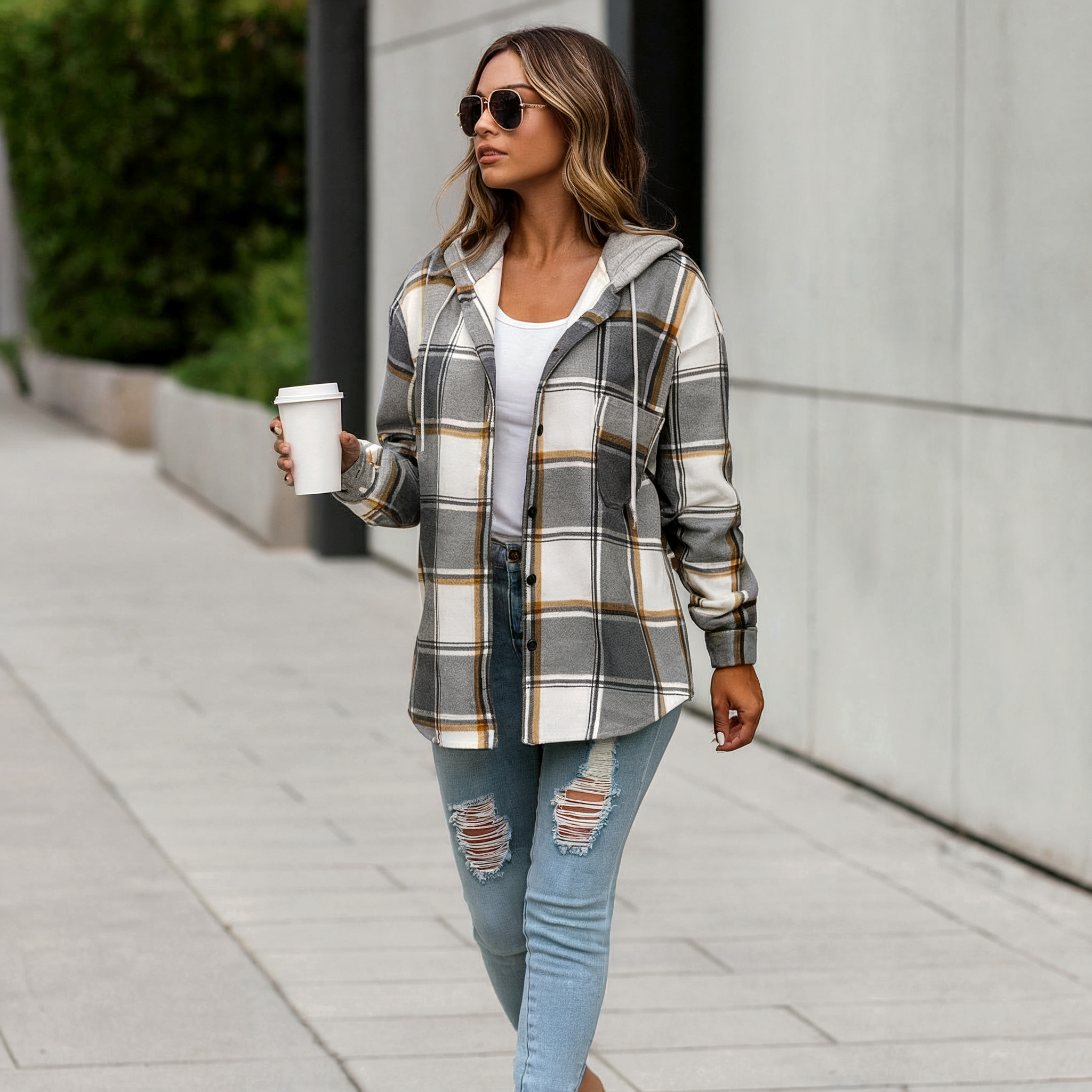 Kristina - Warm jacket for autumn