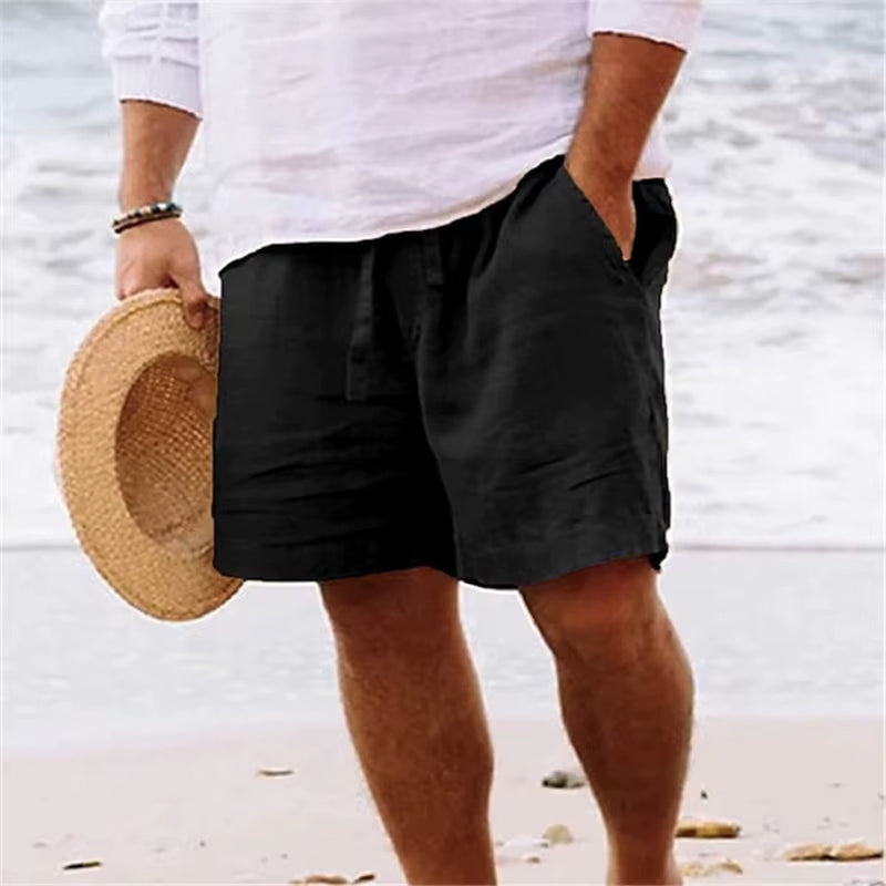 OSCAR - SHORTS IN LINEN BLENDS