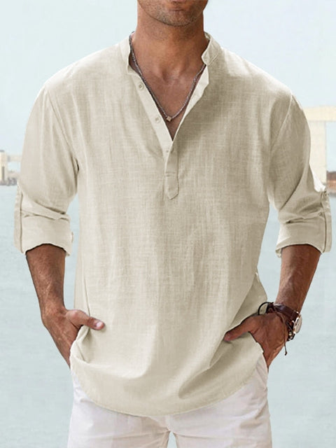 Liem - Breathable linen shirt