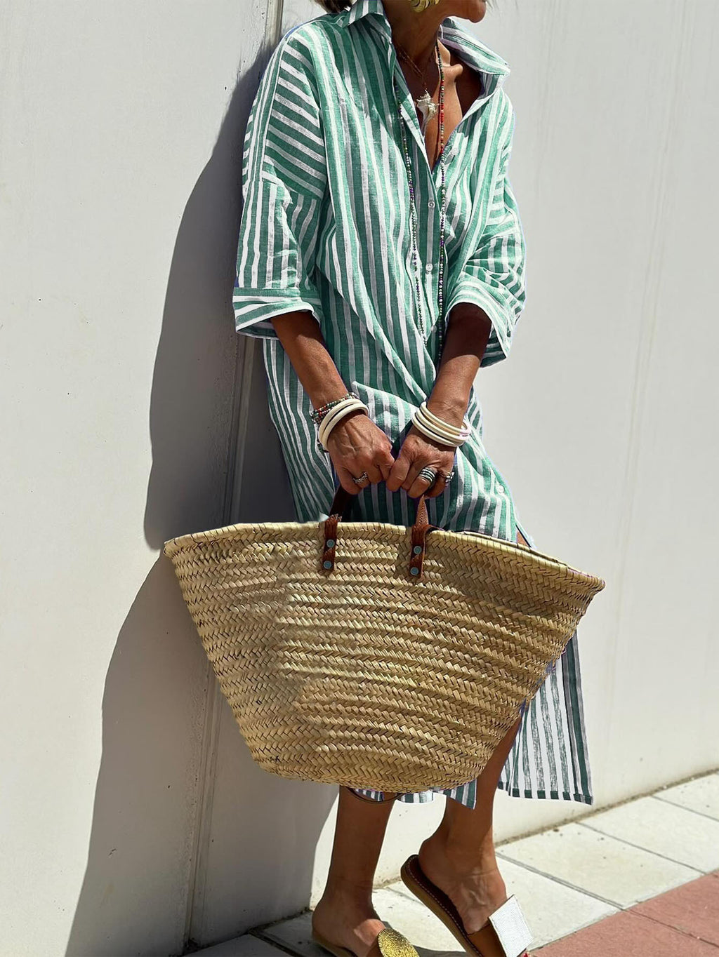 SORAYA - FLUID COTTON DRESS