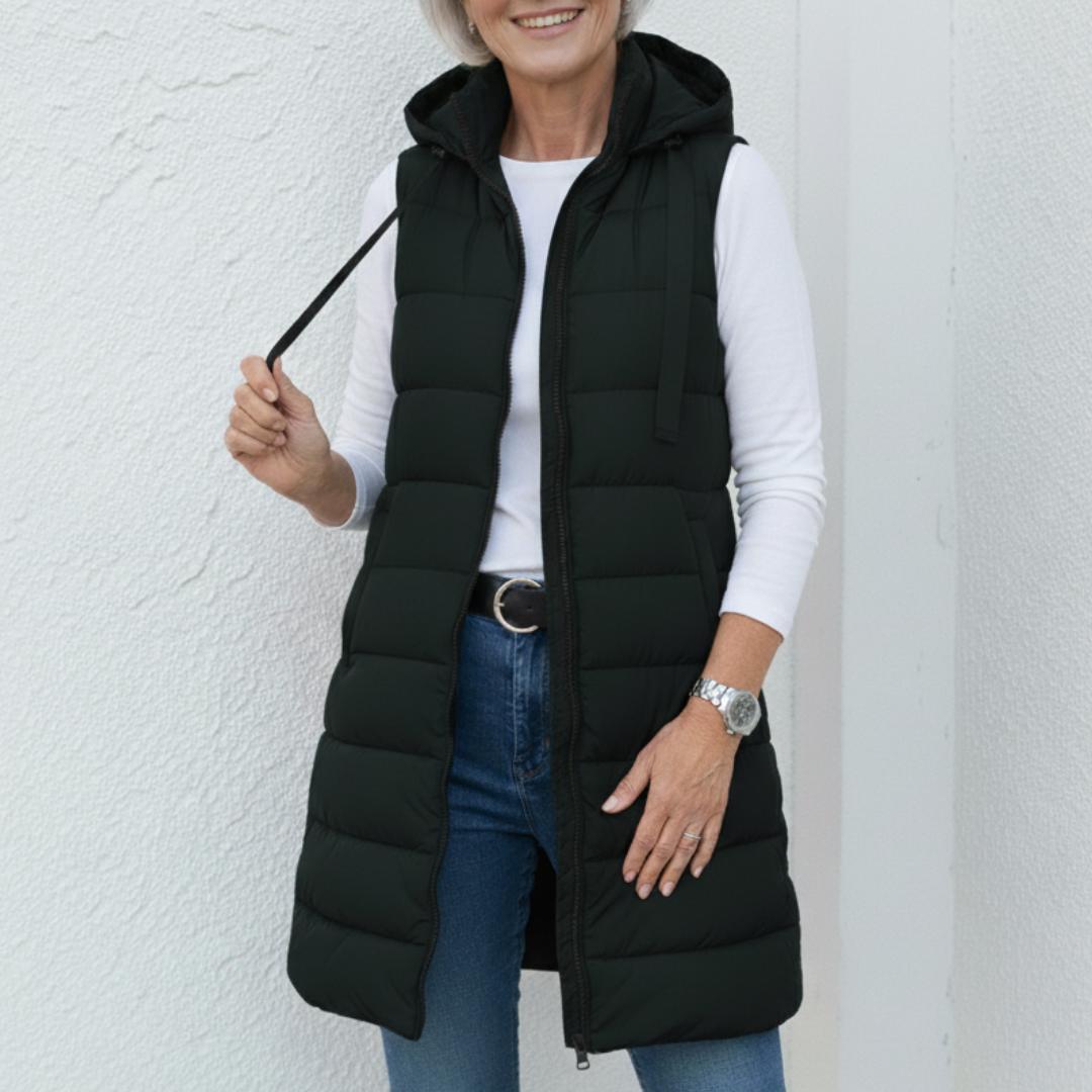 ROSA | Casual Long Puffer Vest