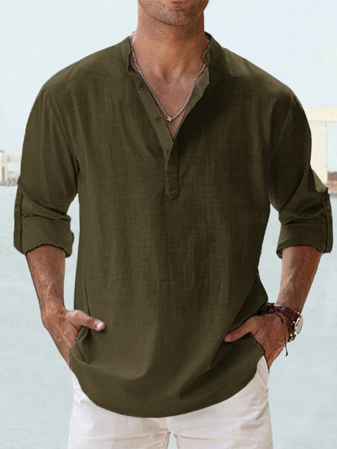 Liem - Breathable linen shirt