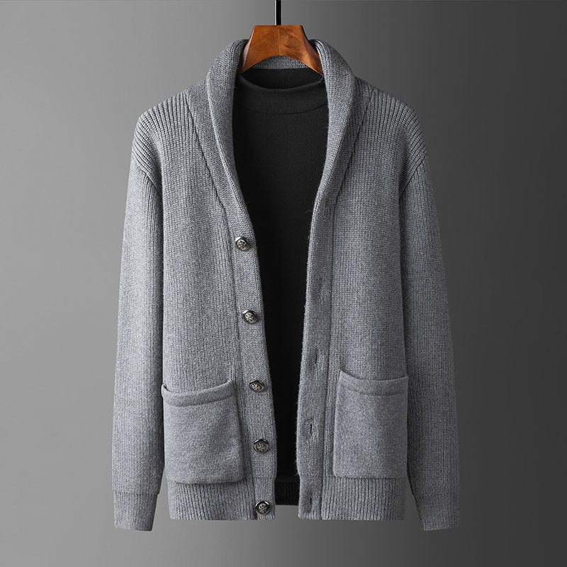 RENZO HEAVY COTTON CARDIGAN