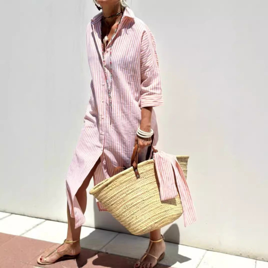 SORAYA - FLUID COTTON DRESS