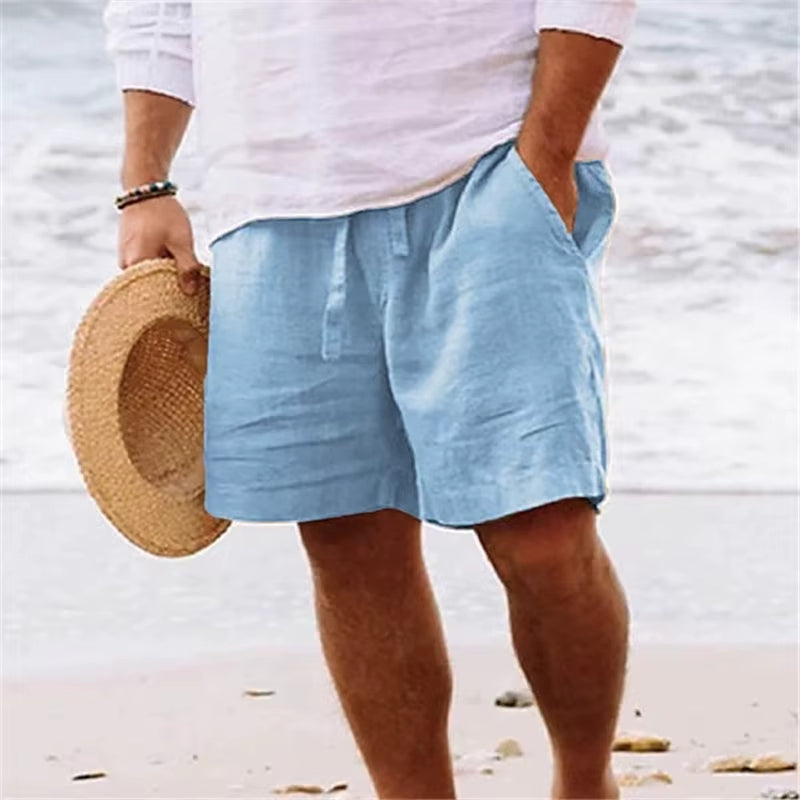 OSCAR - SHORTS IN LINEN BLENDS
