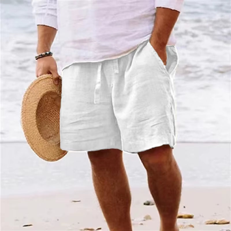 OSCAR - SHORTS IN LINEN BLENDS