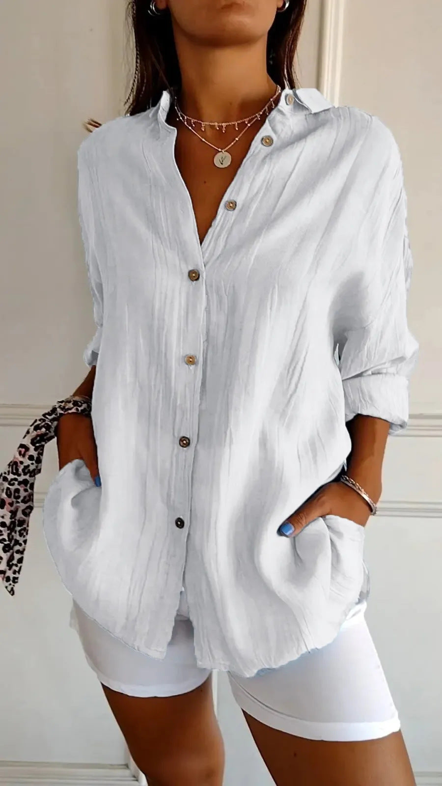 MAÉLIS CASUAL BLOUSE