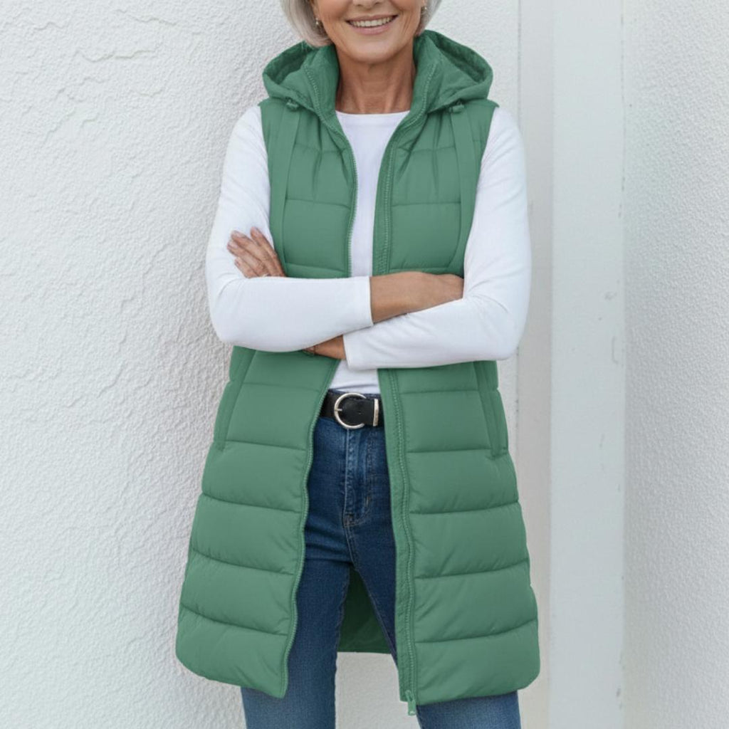 ROSA | Casual Long Puffer Vest