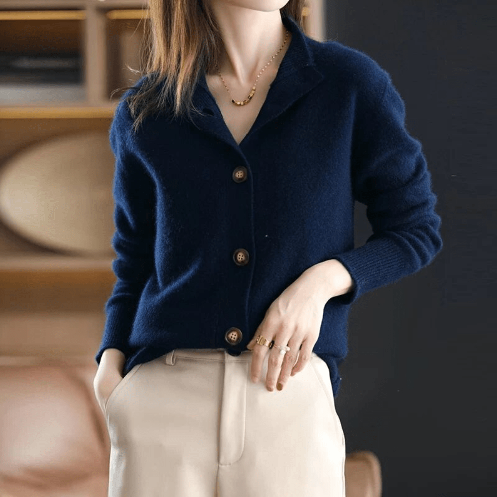 Krystyna – Luxury knitted cardigan