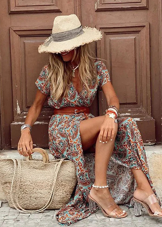 Tahlee - Elegant Bohemian Long Dress