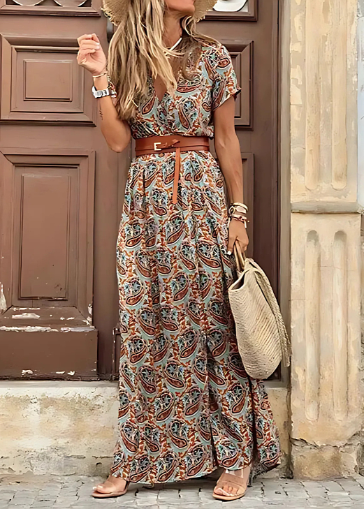Monica | Zwiewna maxi sukienka boho