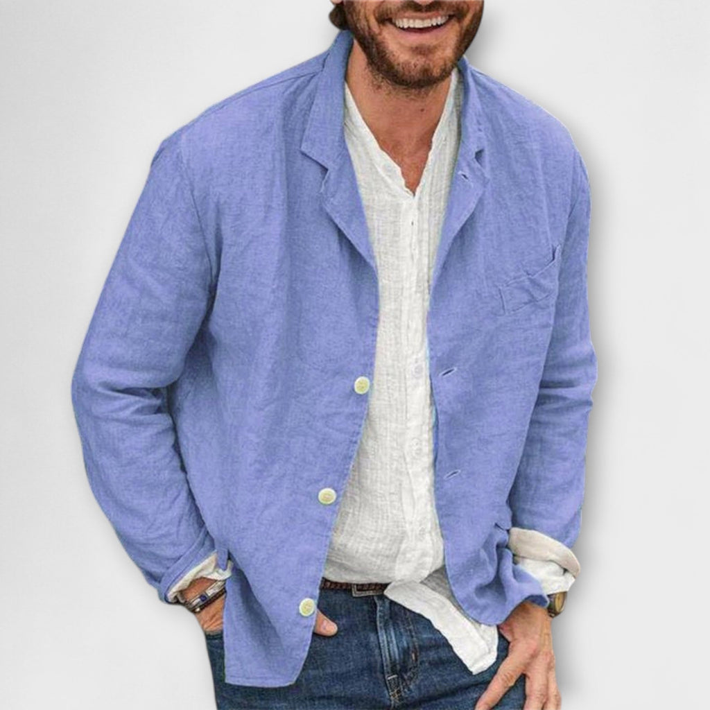 Luca | Elegant Linen Blazer