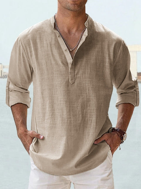 Liem - Breathable linen shirt