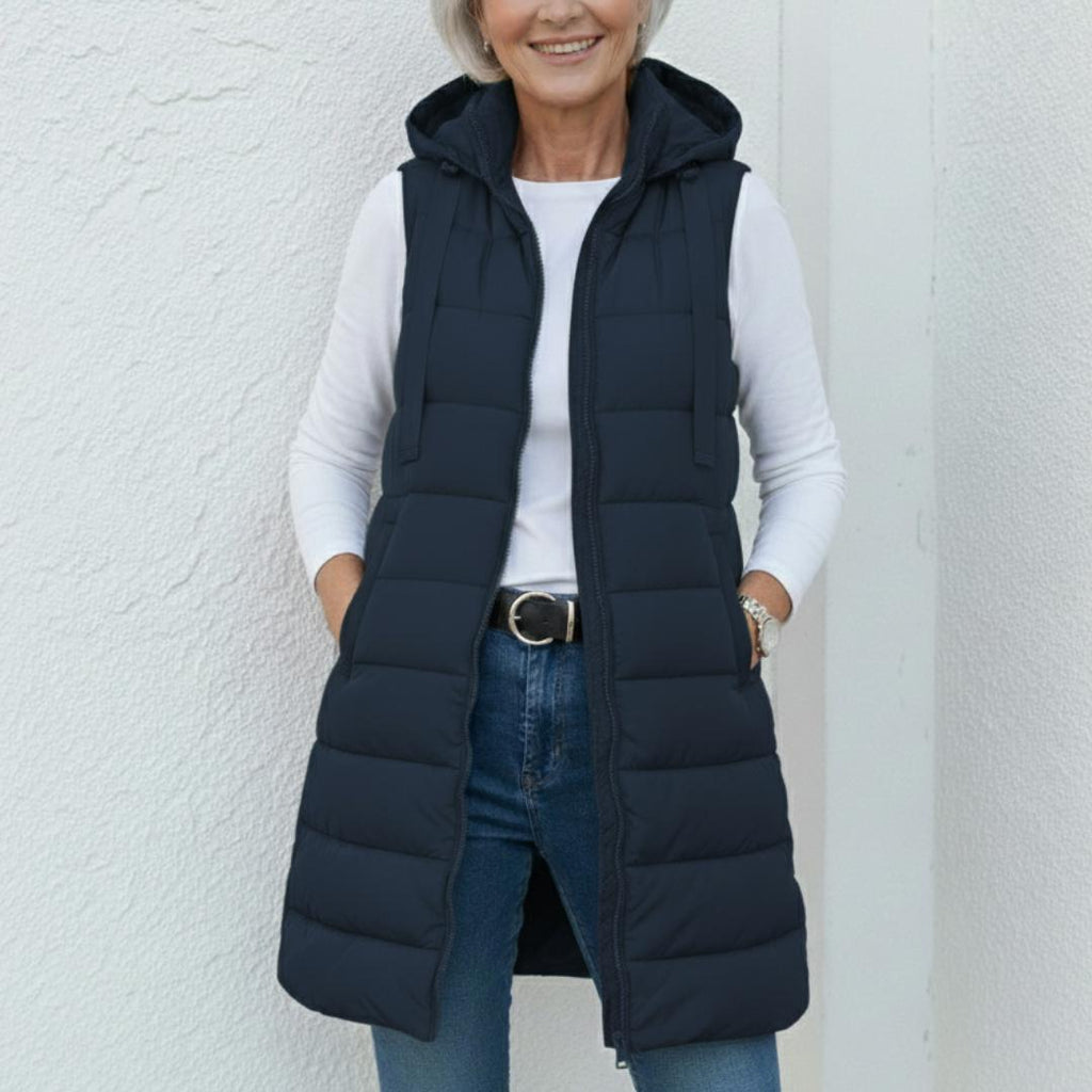 ROSA | Casual Long Puffer Vest